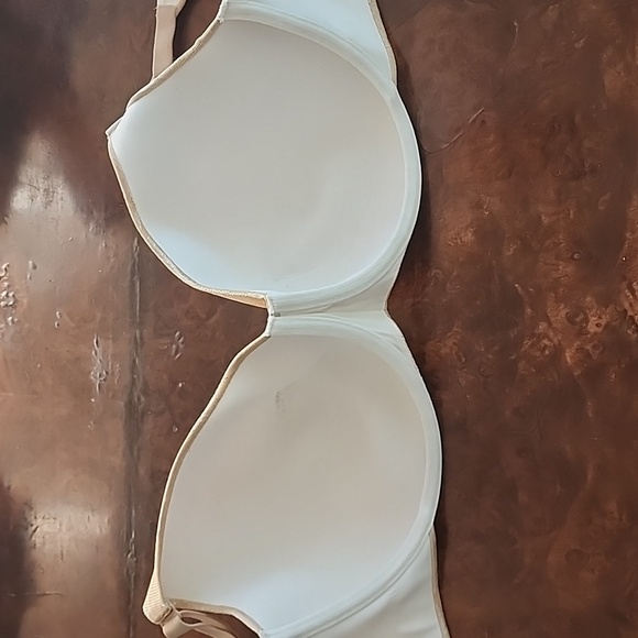 Cacique Beige Floral Lace Bra - 42DDD - Picture 5 of 7